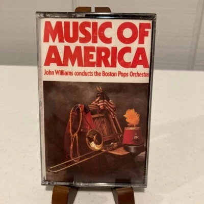 SEALED Cassette  MUSIC OF AMERICA  John Williams & BOSTON POPS ORCHESTRA - Image 1 of 4