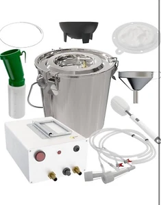 Milking Machine for Goats 7L | Automatic Pulsation Portable Vacuum Pump Milker - Picture 1 of 6