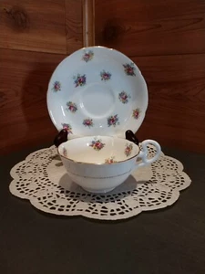 VINTAGE ROYAL GRAFTON BONE CHINA TEA CUP & SAUCER SET MADE IN ENGLAND - Picture 1 of 12