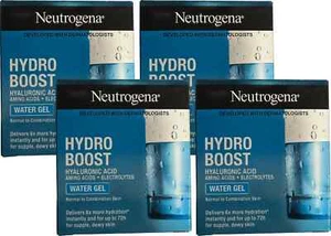 4 PACK Neutrogena Hydro Boost Water Gel Hyaluronic Acid Facial Moisturizer 50 mL - Picture 1 of 3