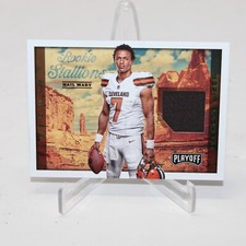 DeShone Kizer RC Rookie Stallions Hail Mary 2017 Panini Playoff Card #RS-DK