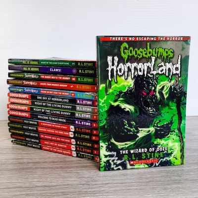YA Goosebumps Mixed Lot of 15 RL Stine Scholastic Most Wanted Hall of Horrors PB - Image 1 of 4