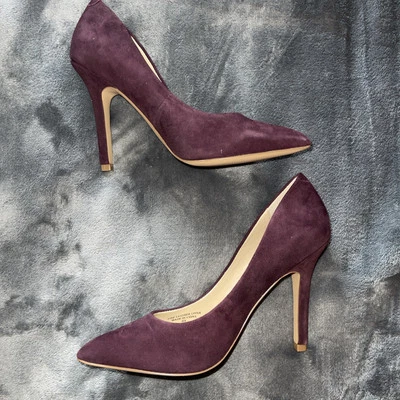 Zapatos de salón Charles by Charles David para mujer de gamuza ciruela punta 5,5 Foto 1 de 4