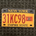 Original US Motorrad Kennzeichen Nummernschild USA 🇺🇸 New York Empire State