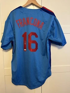 TERRY FRANCONA Montreal Expos JERSEY SIGNED Boston Red Sox PSA COA Auto - Picture 1 of 10