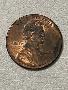 2001 Penny USA Präsident Abraham Lincoln Münze Liberty Sammeln Geld Schatzkammer - Bild 1 von 2