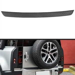 1 Juego Protector de Parachoques Trasero Placa de Rasguño Protector Negro para Land Rover Negro 20-23 - Imagen 1 de 4