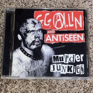 GG ALLIN ANTISEEN - Murder Junkies - CD - **Excellent Condition** - Picture 1 of 4