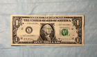 RARE 2017,ONE DOLLAR STAR NOTED BILL,COLLECTORS ITEM,GOOD CONDITION,(MAKE OFFER)