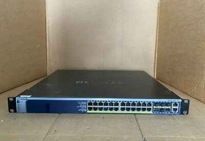 Netgear ProSafe M5300-28G-PoE+ Gigabit Switch Netgear M5300-28G-PoE+ (Inc VAT) - Image 1 of 4