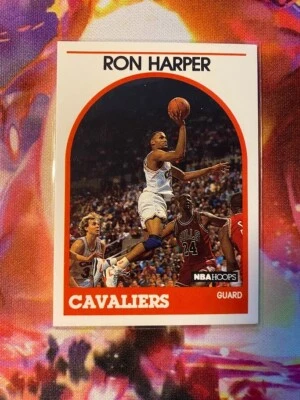 1989 NBA Hoops #205 Ron Harper Cleveland Cavaliers - Image 1 of 2