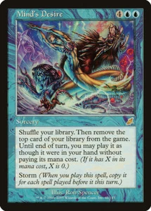 1x Mind's Desire *PORTUGUESE LANGUAGE* - LP/MP - Scourge - SPARROW MAGIC mtg - Picture 1 of 1