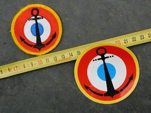 AERONAVALE MARINE - PATCH + AUTOCOLLANT - ETAT NEUF - Imagen 1 de 6