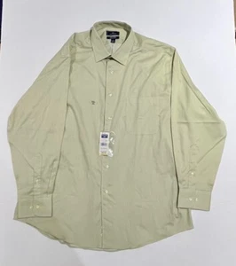 Camisa de hombre Dockers manga larga con botones grande 16/16,5 32/33 - Imagen 1 de 7