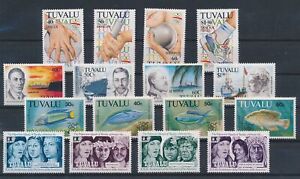 LR58067 Tuvalu selection of nice stamps fine lot MNH