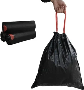 Begale 5 Gallonen Kordelzug Müllbeutel, schwarz (115 Stück/3 Rollen) - Bild 1 von 6