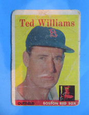 1958 Topps Vintage Original #1 Ted Williams Boston Red Sox