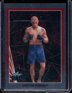 2024 Foglia Prova Collettiva '90 Metallo Trasparente Rosso Dustin Poirier (1/1) - Foto 1 di 2