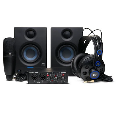 Presonus Audiobox 96k Complete Bundle Recording-Set