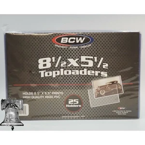 BCW Topload starre Halter Foto 8 1/2 x 5 1/2 8,5x5,5 Rechnung Doc Fotoschutz - Bild 1 von 1