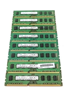 64GB (8x 8GB) 2Rx8 PC3-12800U Samsung M378B1G73DB0-CK0 PC RAM - Bild 1 von 2