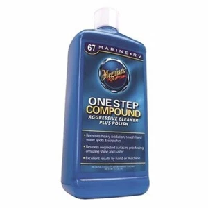 Meguiar's 67 One Step Compound 32 fl. oz. Cleaner Plus Polish Marine/RV M6732 MD - Picture 1 of 8