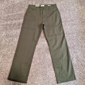 Neu mit Etikett Goodfellow & Co Utility-Chinohose Herren grün Größe 32 x 32 gerades Bein - Bild 1 von 6