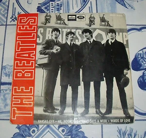 THE BEATLES "KANSAS CITY+3 CANCIONES" DE 7" ESPAÑA 1964  - Imagen 1 de 1