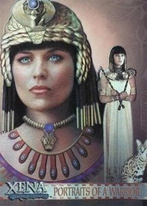 Tarjeta de inserto de princesa guerrera Xena arte e imágenes retratos de un guerrero PP15 - Imagen 1 de 1
