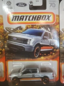 CAMIONETA FORD LIGHTNING 2023 MATCHBOX 70 ANIVERSARIO 2022 COLOR ESPECIAL 20/100 - Imagen 1 de 10