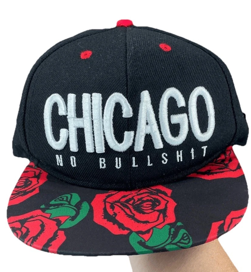Gorra Cayler and Sons Chicago Snapback para hombre talla única negra roja rosa ropa de calle Foto 1 de 4