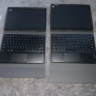 Samsung Galaxy Tablet Case Cover With Key Board 2 Cases 2 Keyboards - Image 1 of 3