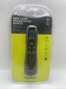 Télécommande de présentation laser professionnelle Logitech R800 noire - Photo 1/3