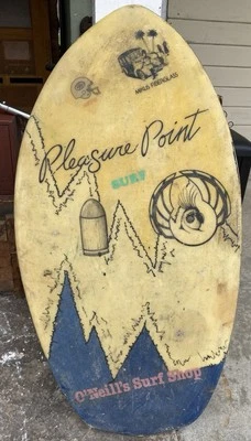 Vintage Skimboard ! Santa Cruz Pleasure Point CA./ O’Neill / Mikus fiberglass - Image 1 of 4