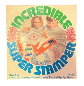 1976 Incredible Super Stamper by Hasbro - Original Box and All Pieces Included - Picture 1 of 7