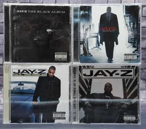 Jay-Z CD Lot Hard Knock Life and Times Of S Carter American Gang The Black Album - Picture 1 of 2