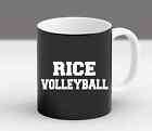 Rice Owls Athletic Volleyball Girls  Coffee Mug