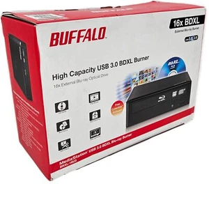 Buffalo BRXL-16U3 MediaStation USB 3.0 BDXL Blu-Ray Burner - Photo 1/8