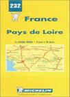 Michelin Pays de Loire, France Carte N° 232 (Cartes Michelin & Atla)