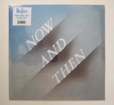 The Beatles - Now And Then BLACK 12" Single Vinyl Record Sealed! - Image 1 of 3