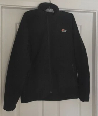 Chaqueta softshell negra Lowe Alpine Lynx - pequeña para hombre Foto 1 de 4