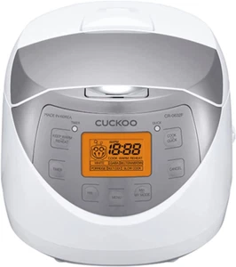 6-Cup Electric Heating Smart Rice Cooker, 8 Menu Options, Slow Cook, Non-Stick I - Picture 1 of 2
