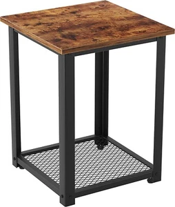 CubiCubi End Table Nightstand Mesh Shelf Side Table Living Room Bedroom Sturdy - Bild 1 von 4