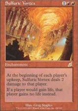 1x Sulfuric Vortex LP, English MTG Scourge