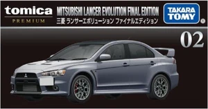 Takara Tomy Tomica Premium 02 Mitsubishi Lancer Evolution Final Edition - Picture 1 of 4