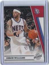 2011-12 Panini Season Update Deron Williams #10 Silver Parallel SP Nets Card /99