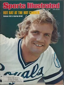 June 1976 Sports Illustrated - George Brett Kansas City Royals HOF Third Baseman - Picture 1 of 4