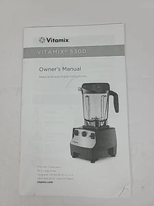 Vitamix 6300 Owner's Manual - Picture 1 of 4