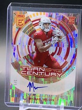 2023 Panini Elite Michael Wilson RC AUTO TURN OF THE CENTURY GOLD  SSP 3/5 🔥
