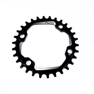 Funn Solo schmales breites Einzelkettenblatt, BCD 96 mm (30T, schwarz) - leicht gebraucht - Bild 1 von 3